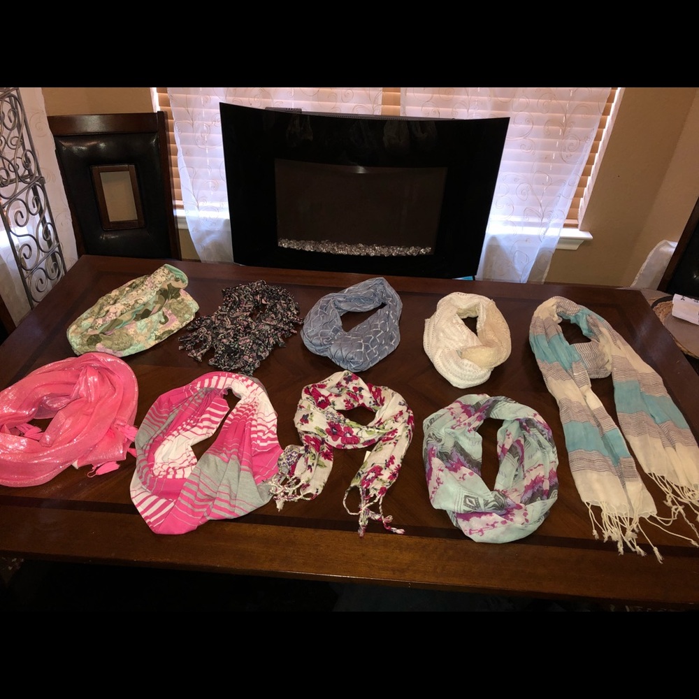 9 Scarfs package